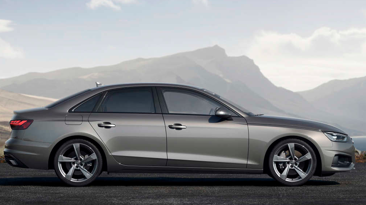 Фото Вид сбоку audi A4