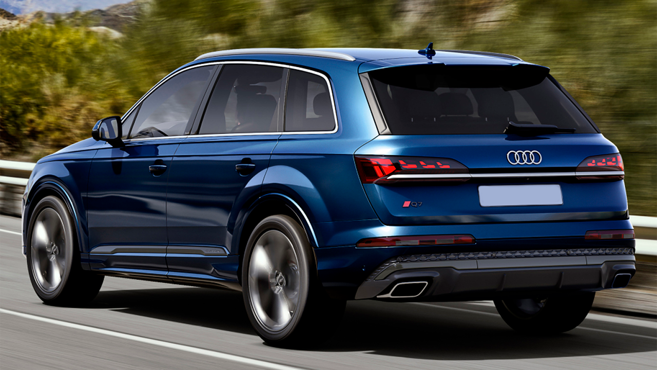 Фото Вид сзади audi Q7