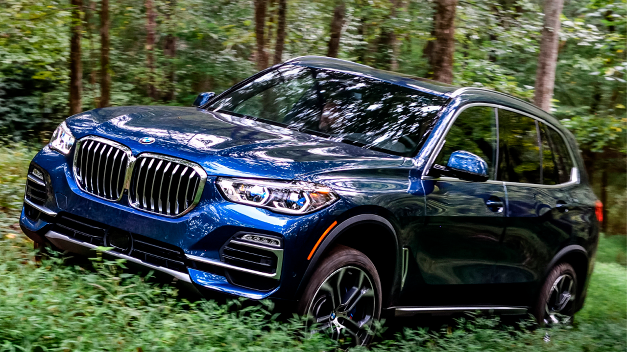 Фото Передний сплиттер M Performance, углепластиковый, правый bmw X5