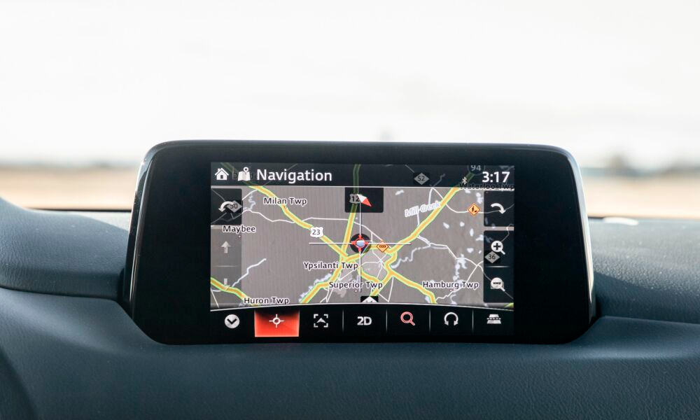 Фото Центральный дисплей mazda CX-5