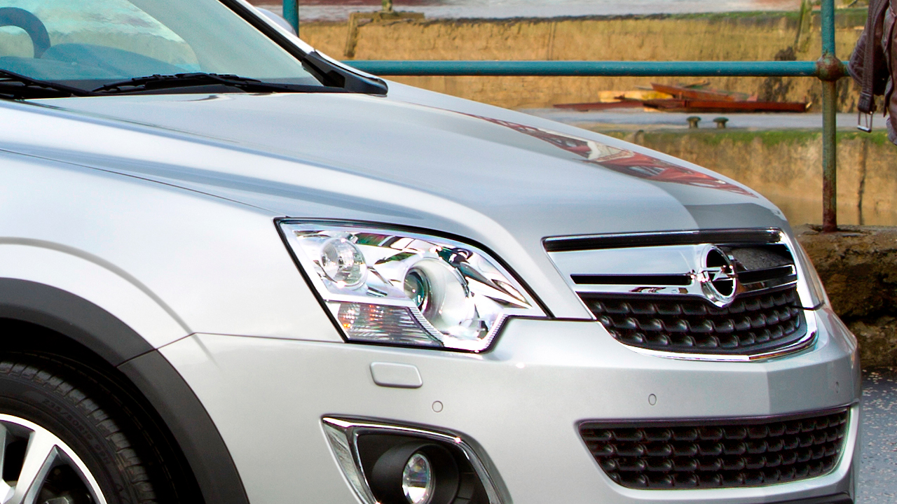 Передние фары и решетка