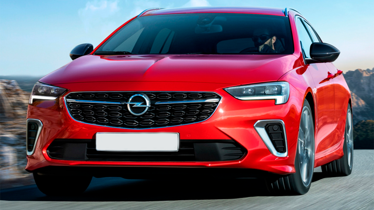 Фото Впечатляющий силуэт opel Insignia