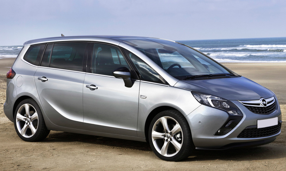 Фото Вместимость opel Zafira
