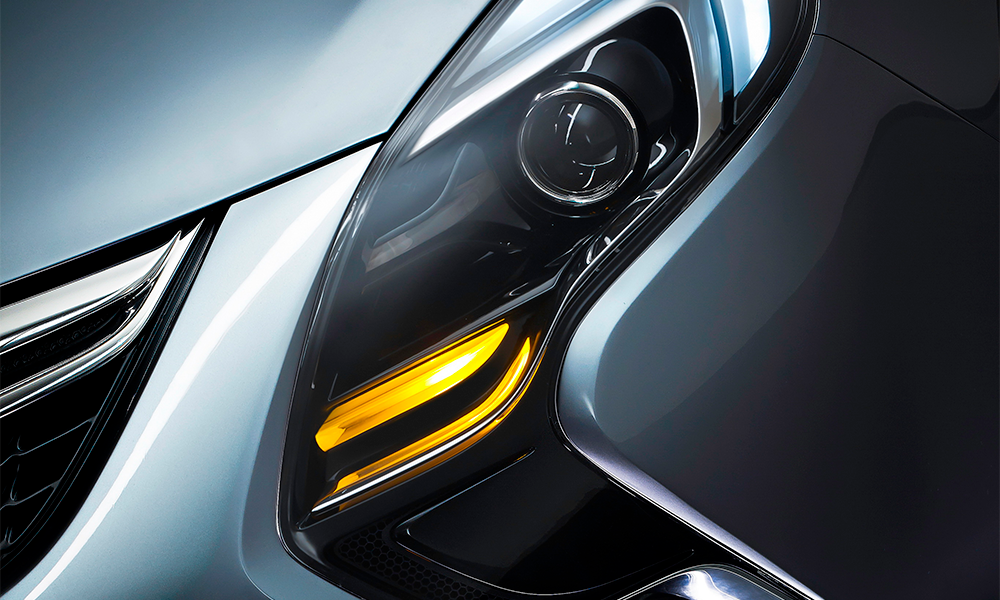 передние фары 