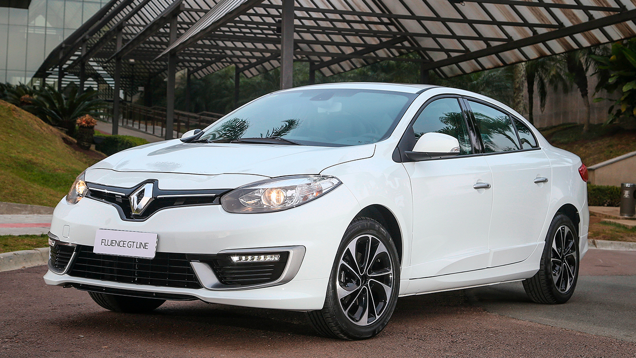 Фото Силуэт renault Fluence
