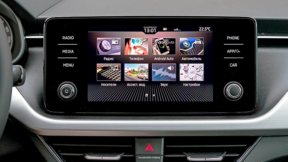 Фото Мультимедиа skoda Rapid