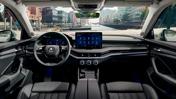 Фото Салон skoda Superb