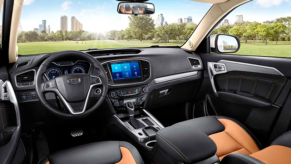 Фото Салон geely Emgrand X7