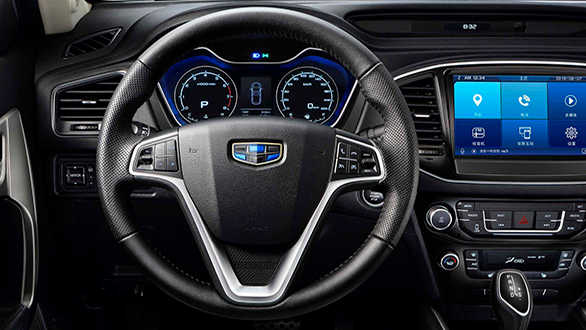 Фото Руль и дисплей geely Emgrand X7